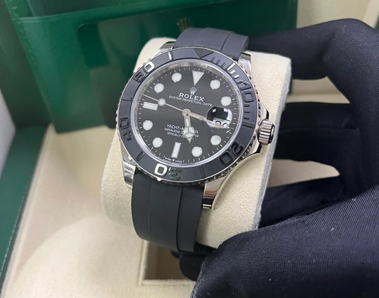 ROLEX YACHT-MASTER OYSTERFLEX BLACK