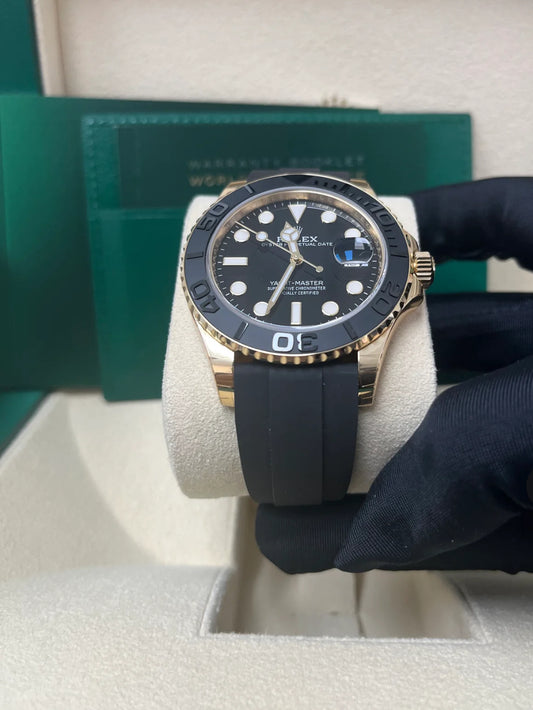 ROLEX YACHT-MASTER OYSTERFLEX GOLD