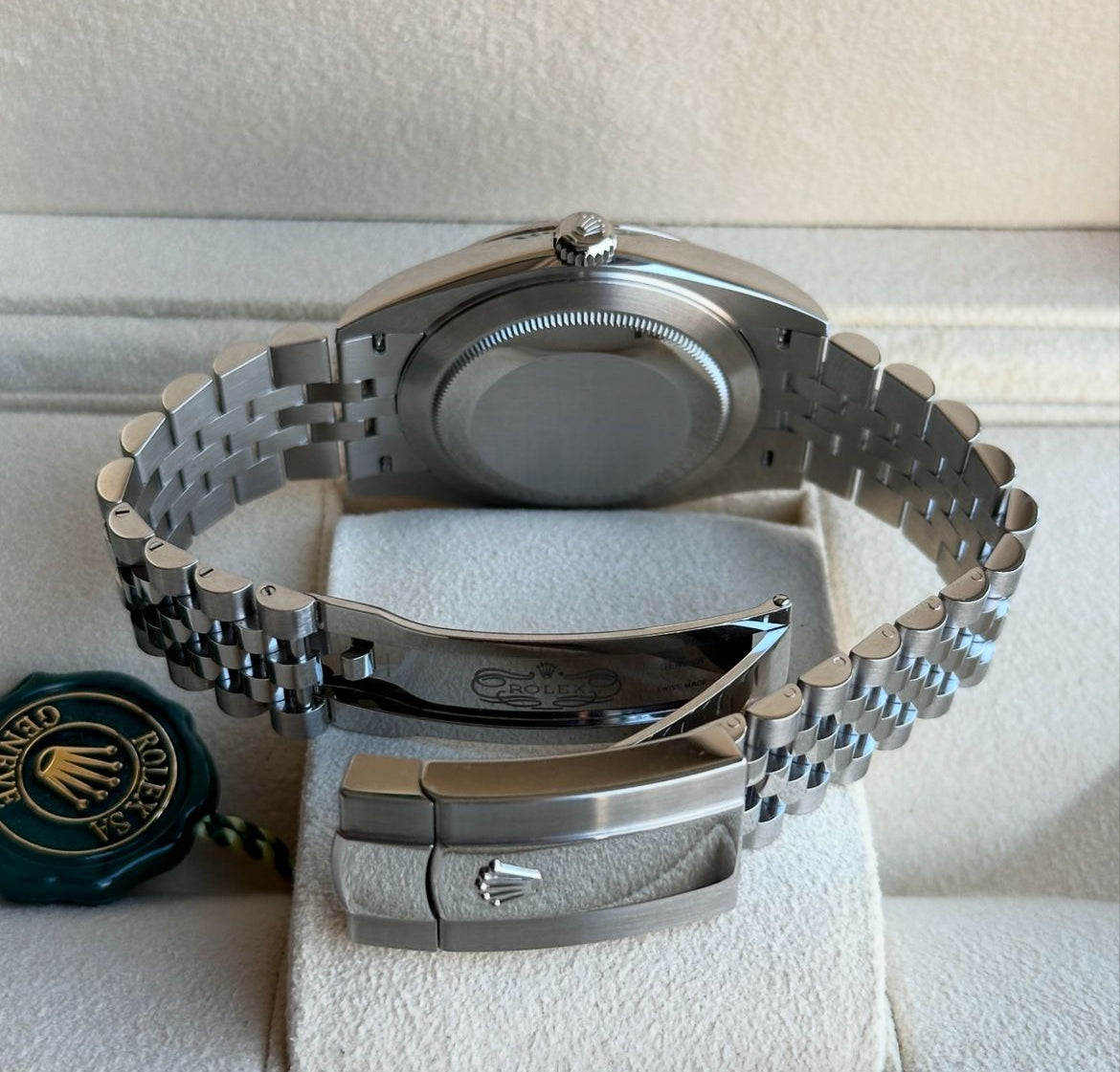 ROLEX DATEJUST JUBILÈE BLACK DIAL