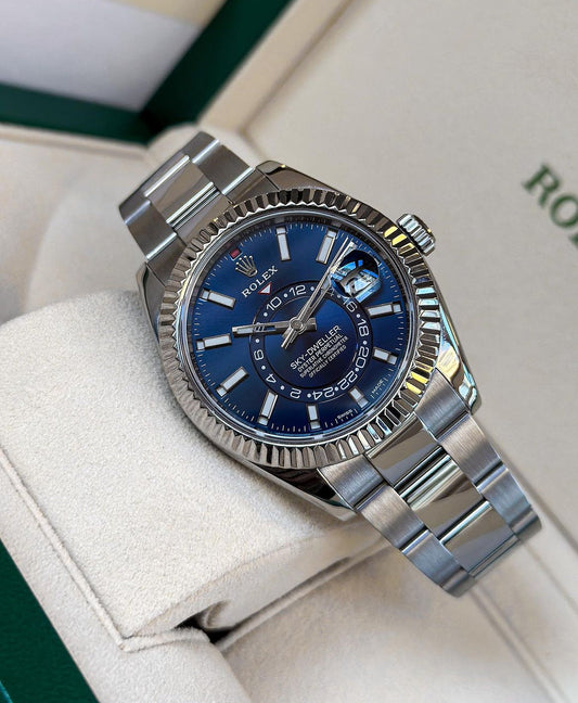 ROLEX SKY-DWELLER BLUE