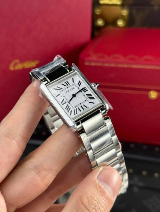 CARTIER MUST TANK STEEL