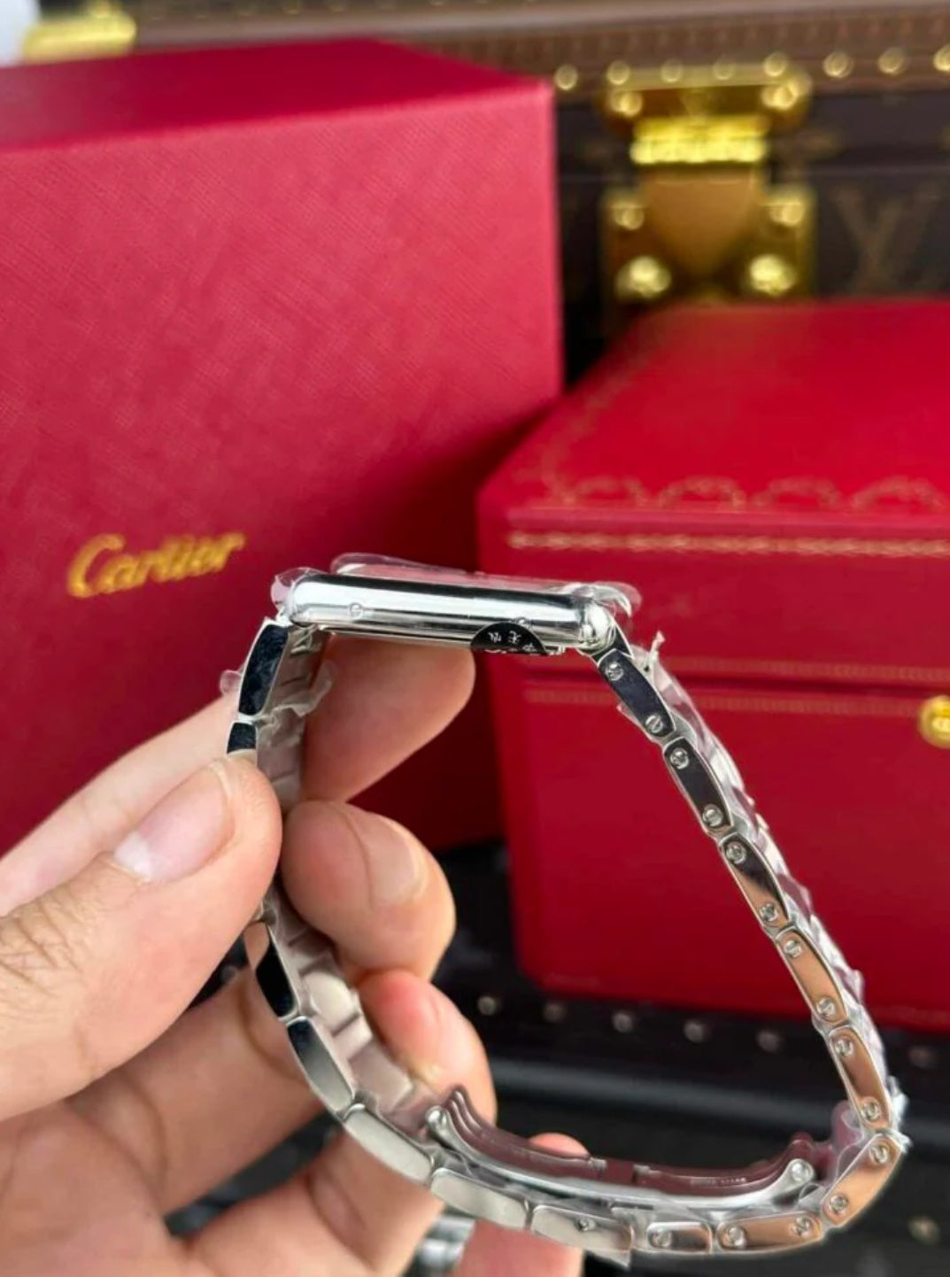CARTIER MUST TANK STEEL