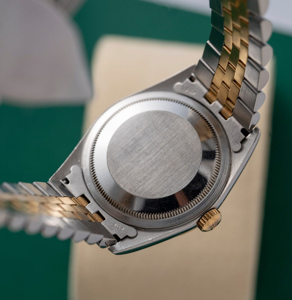 ROLEX DATEJUST JUBILÉE GOLDEN BLUE DIAMOND