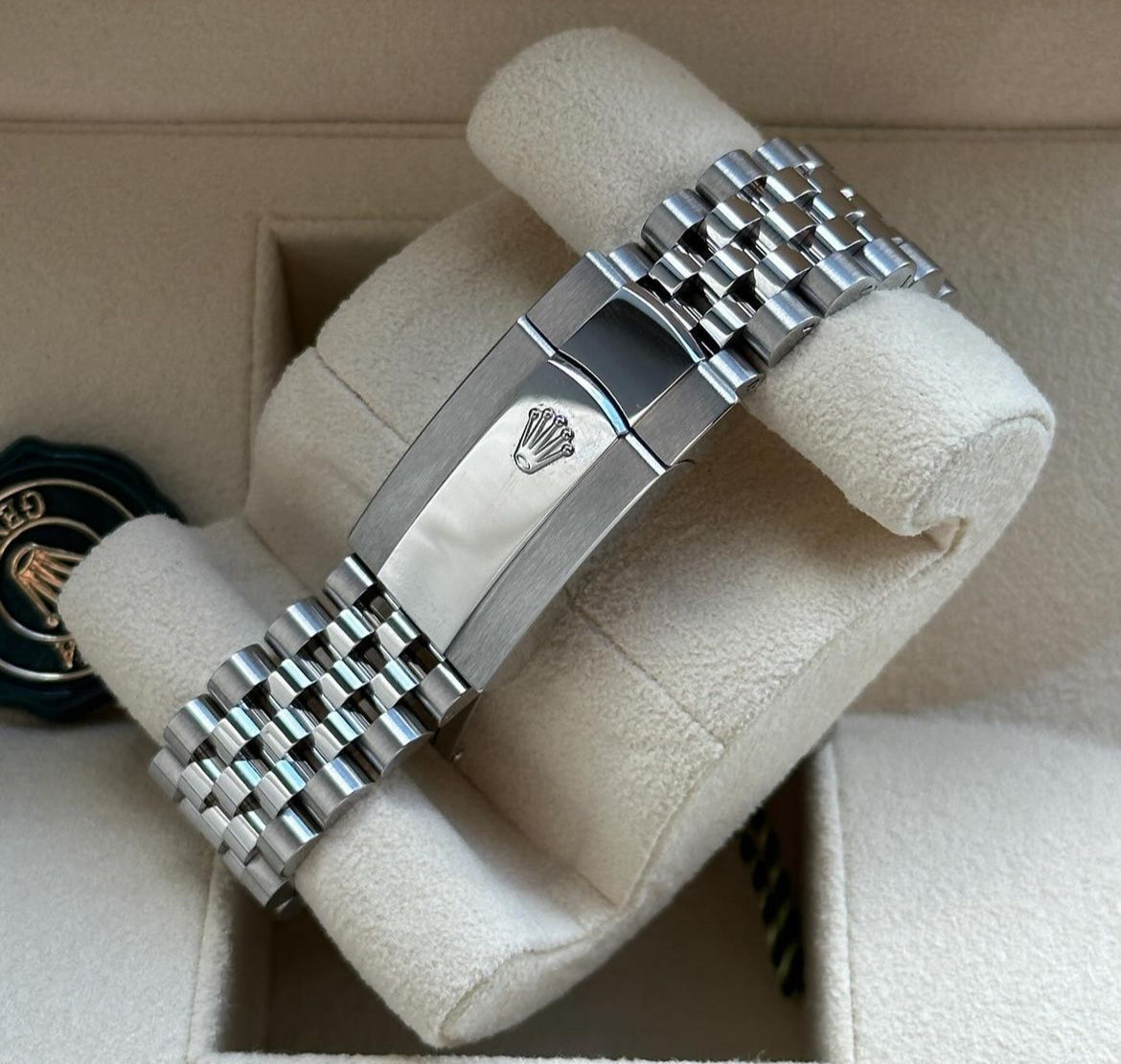 ROLEX DATEJUST JUBILÉE GREY RHODIUM DIAMOND