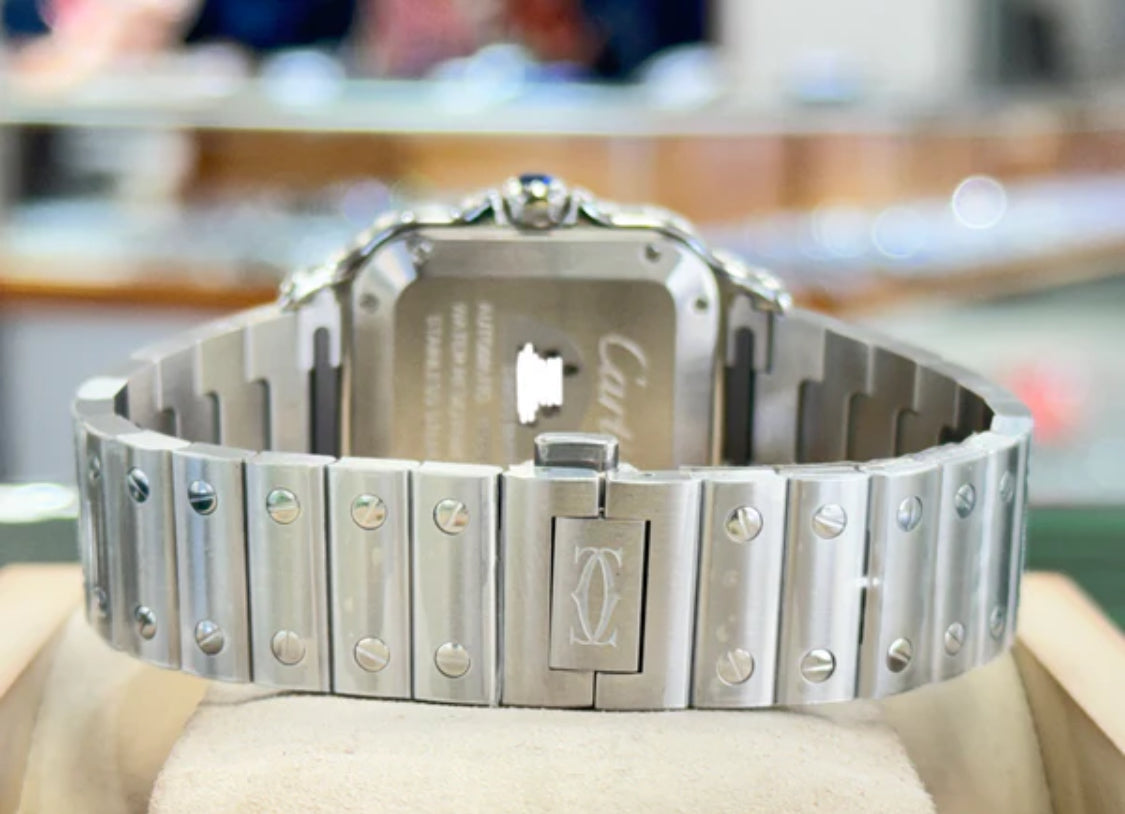 CARTIER SANTOS GREEN DIAL