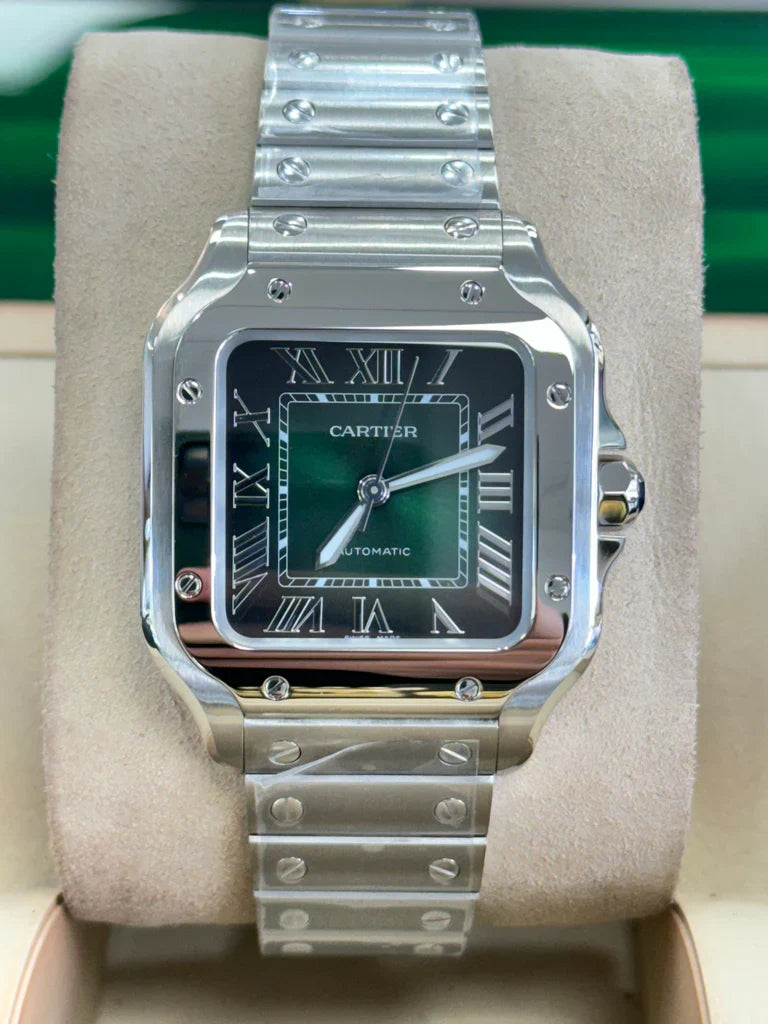 CARTIER SANTOS GREEN DIAL