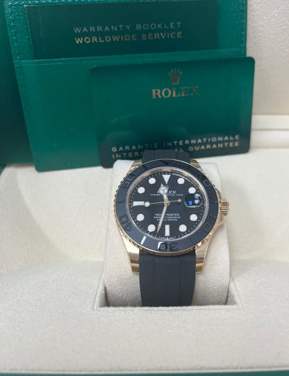 ROLEX YACHT-MASTER OYSTERFLEX GOLD