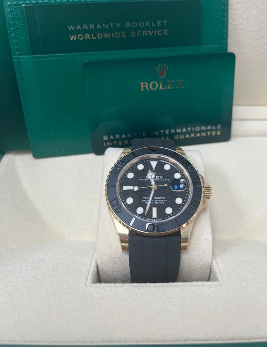 ROLEX YACHT-MASTER OYSTERFLEX GOLD