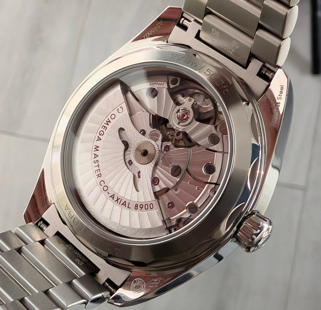 OMEGA SEA-MASTER AQUA TERRA BLACK