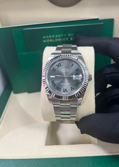 ROLEX DATEJUST OYSTER WIMBLEDON ZIGRINATO