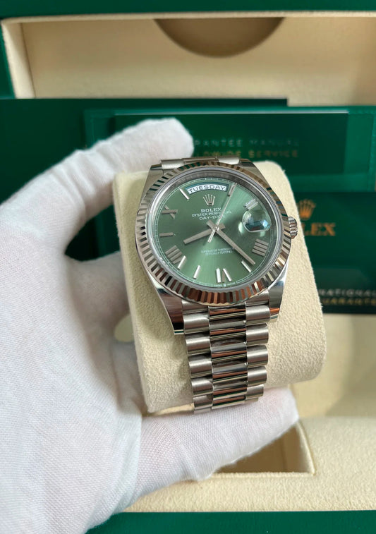 ROLEX DAYDATE MINT GREEN