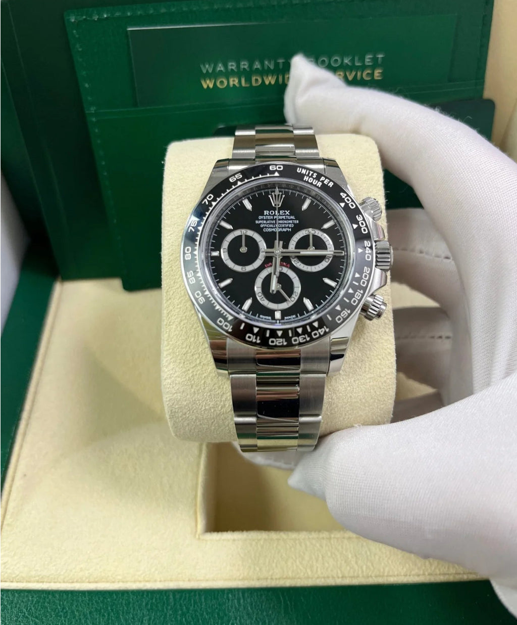 ROLEX DAYTONA CERAMIC BLACK