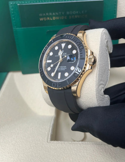 ROLEX YACHT-MASTER OYSTERFLEX GOLD