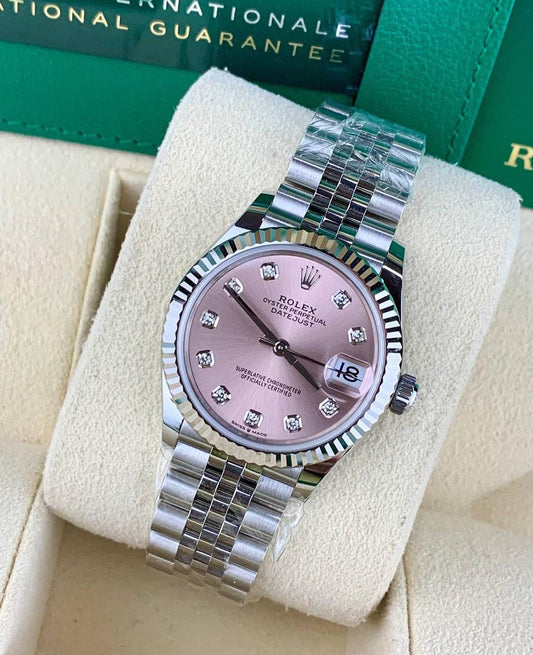ROLEX DATEJUST JUBILÈE PINK DIAMOND