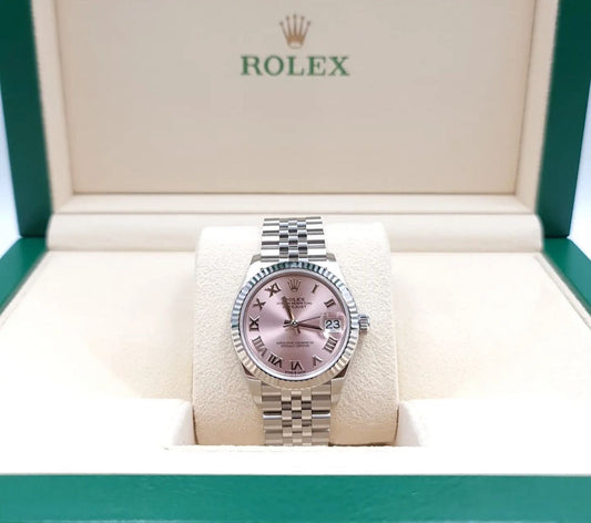 ROLEX DATEJUST JUBILÈE ROSÈ ROMAN