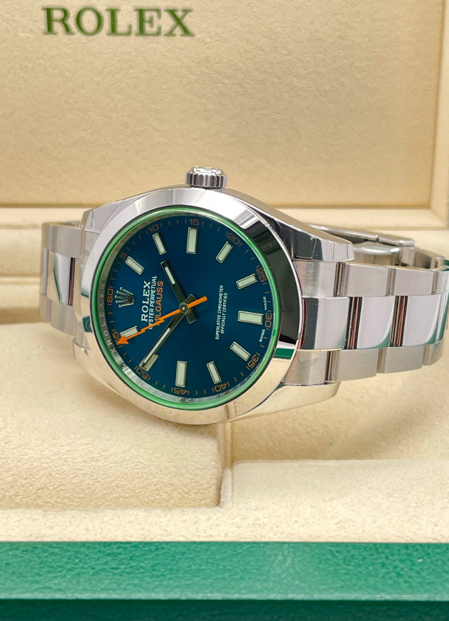 ROLEX MILGAUSS BLUE