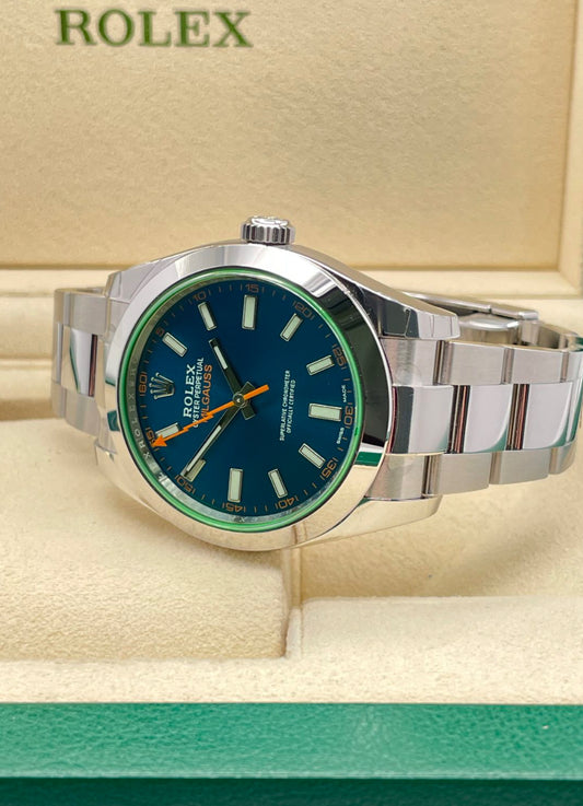 ROLEX MILGAUSS BLUE