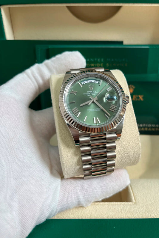 ROLEX DAYDATE MINT GREEN