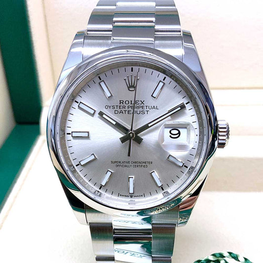 ROLEX DATEJUST OYSTER SILVER DIAL