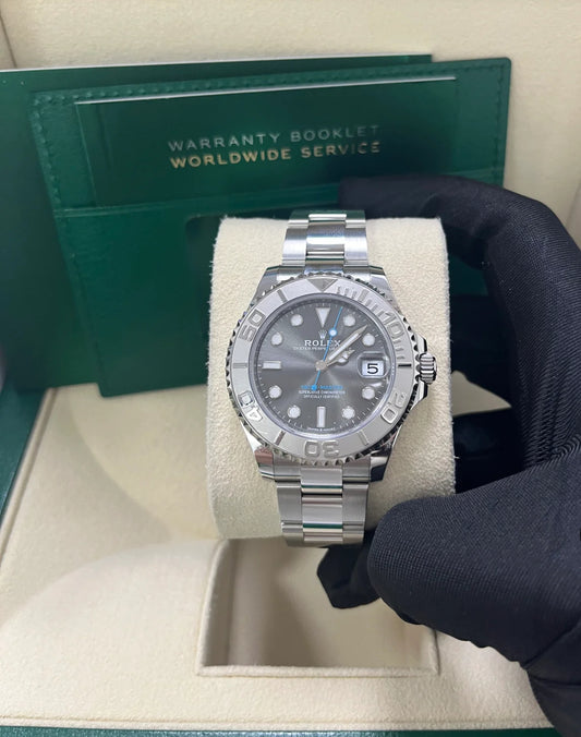 ROLEX YACHT-MASTER GREY RHODIUM