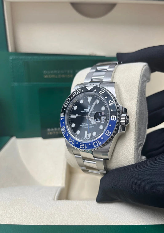 ROLEX GMT MASTER II BATMAN