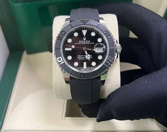 ROLEX YACHT-MASTER OYSTERFLEX BLACK