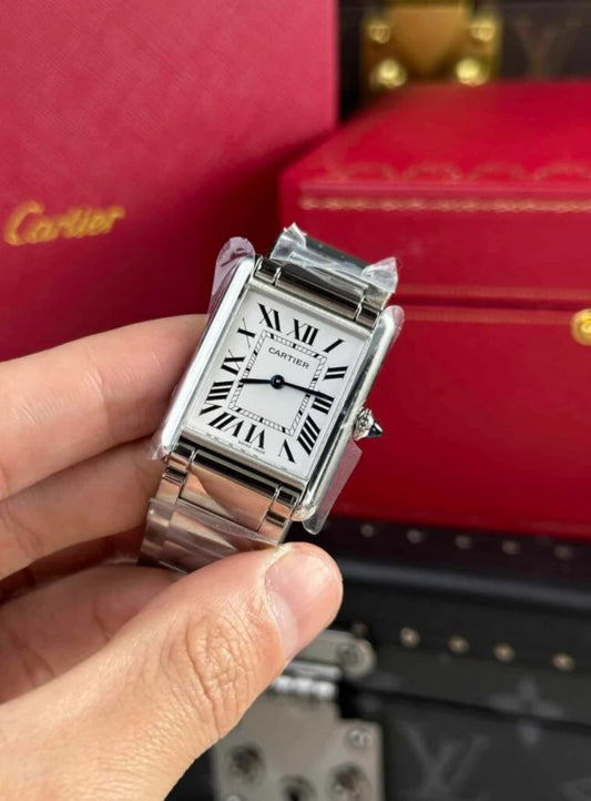 CARTIER MUST TANK STEEL