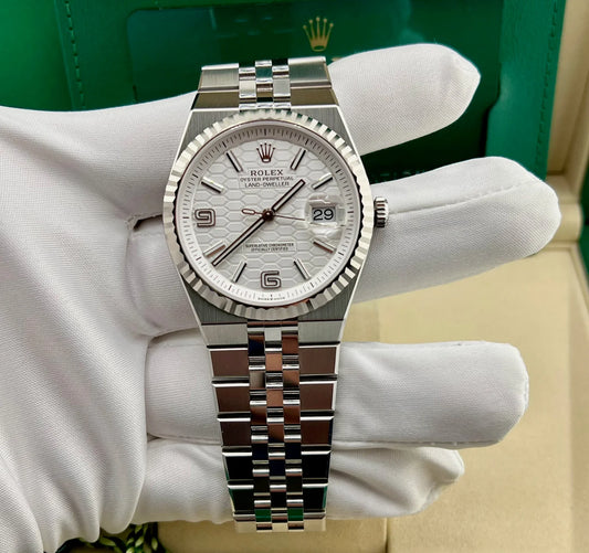 ROLEX LAND-DWELLER WHITE NEW “2025”