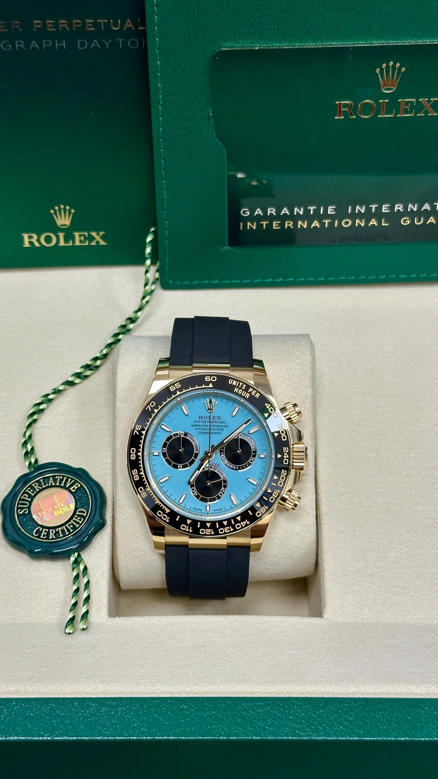 ROLEX DAYTONA OYSTERFLEX TIFFANY NEW “2025”